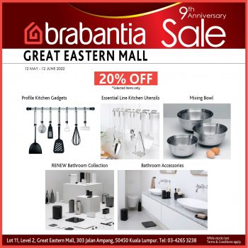 Brabantia-Anniversary-Sale-6-350x350 - Home & Garden & Tools Kitchenware Kuala Lumpur Malaysia Sales Selangor 