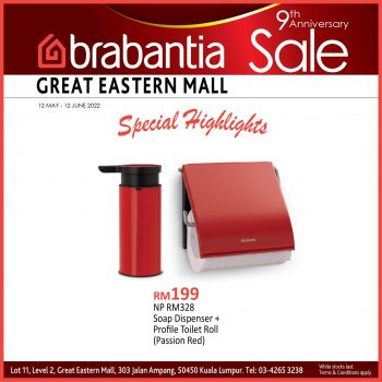 Brabantia-Anniversary-Sale-8-350x350 - Home & Garden & Tools Kitchenware Kuala Lumpur Malaysia Sales Selangor 