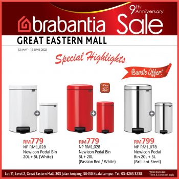 Brabantia-Anniversary-Sale-9-350x350 - Home & Garden & Tools Kitchenware Kuala Lumpur Malaysia Sales Selangor 