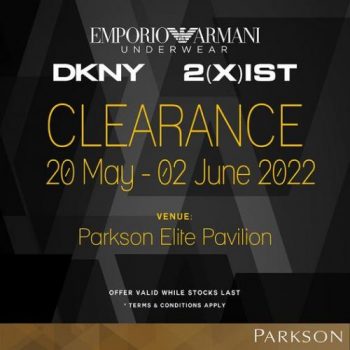 Branded-Underwear-Mid-Year-Clearance-Sale-at-Parkson-Elite-Pavilion-350x350 - Fashion Accessories Fashion Lifestyle & Department Store Kuala Lumpur Selangor Underwear Warehouse Sale & Clearance in Malaysia 