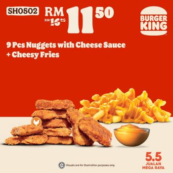 Burger-King-5.5-Deals-2-350x350 - Beverages Burger Food , Restaurant & Pub Johor Kedah Kelantan Kuala Lumpur Melaka Negeri Sembilan Pahang Penang Perak Perlis Promotions & Freebies Putrajaya Sabah Sarawak Selangor Terengganu 