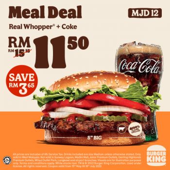 Burger-King-Flash-Deals-3-350x350 - Beverages Food , Restaurant & Pub Johor Kedah Kelantan Kuala Lumpur Melaka Negeri Sembilan Pahang Penang Perak Perlis Promotions & Freebies Putrajaya Sabah Sarawak Selangor Terengganu 