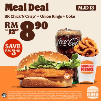 Burger-King-Flash-Deals-4-350x350 - Beverages Food , Restaurant & Pub Johor Kedah Kelantan Kuala Lumpur Melaka Negeri Sembilan Pahang Penang Perak Perlis Promotions & Freebies Putrajaya Sabah Sarawak Selangor Terengganu 