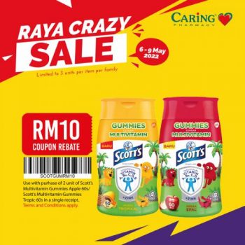 Caring-Pharmacy-Raya-Crazy-Sale-Promotion-1-350x350 - Beauty & Health Cosmetics Health Supplements Johor Kedah Kelantan Kuala Lumpur Melaka Negeri Sembilan Online Store Pahang Penang Perak Perlis Personal Care Promotions & Freebies Putrajaya Sabah Sarawak Selangor Skincare Terengganu 