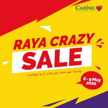 Caring-Pharmacy-Raya-Crazy-Sale-Promotion-350x350 - Beauty & Health Cosmetics Health Supplements Johor Kedah Kelantan Kuala Lumpur Melaka Negeri Sembilan Online Store Pahang Penang Perak Perlis Personal Care Promotions & Freebies Putrajaya Sabah Sarawak Selangor Skincare Terengganu 