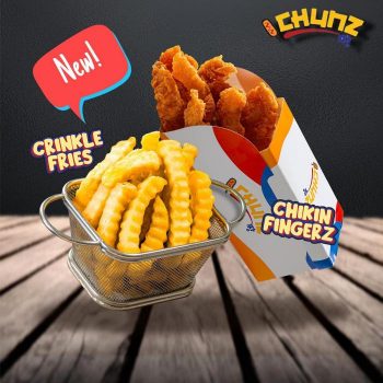 Chunz-Chikin-Fingerz-and-Crinkle-Fries-Promo-350x350 - Beverages Food , Restaurant & Pub Johor Kedah Kelantan Kuala Lumpur Melaka Negeri Sembilan Pahang Penang Perak Perlis Promotions & Freebies Putrajaya Sabah Sarawak Selangor Terengganu 