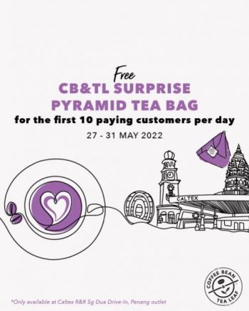Coffee-Bean-Opening-Promotion-at-Caltex-RR-Sg-Dua-Drive-In-Penang-3-350x437 - Beverages Food , Restaurant & Pub Penang Promotions & Freebies 