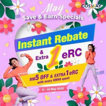 Cosway-May-Save-Earn-Promotion-350x350 - Beauty & Health Cosmetics Health Supplements Johor Kedah Kelantan Kuala Lumpur Melaka Negeri Sembilan Pahang Penang Perak Perlis Personal Care Promotions & Freebies Putrajaya Sabah Sarawak Selangor Terengganu 