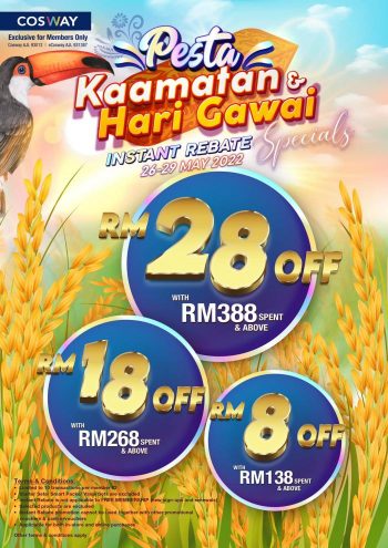 Cosway-Pesta-Kaamatan-Hari-Gawai-Instant-Rebate-Special-Promotion-350x495 - Beauty & Health Cosmetics Fragrances Hair Care Health Supplements Others Personal Care Promotions & Freebies Sabah Sarawak 