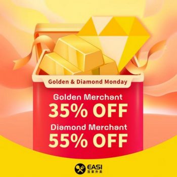 EASI-Golden-Diamond-Monday-Promotion-350x350 - Beverages Food , Restaurant & Pub Johor Kedah Kelantan Kuala Lumpur Melaka Negeri Sembilan Online Store Pahang Penang Perak Perlis Promotions & Freebies Putrajaya Sabah Sarawak Selangor Terengganu 