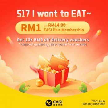 EASI-Plus-Membership-@-RM-1-Promotion-350x350 - Beverages Food , Restaurant & Pub Johor Kedah Kelantan Kuala Lumpur Melaka Negeri Sembilan Online Store Pahang Penang Perak Perlis Promotions & Freebies Putrajaya Sabah Sarawak Selangor Terengganu 