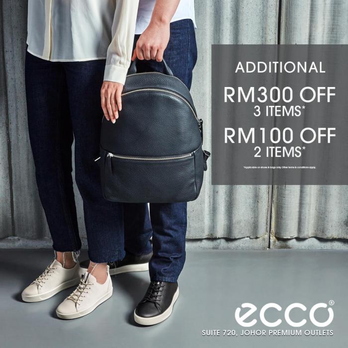 13-29 May 2022: Ecco Outlet Special Sale Johor Premium Outlets EverydayOnSales.com