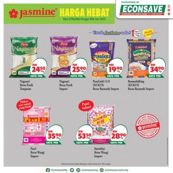 Econsave-Jasmine-Rice-Promotion-350x350 - Johor Kedah Kelantan Kuala Lumpur Melaka Negeri Sembilan Pahang Penang Perak Perlis Promotions & Freebies Putrajaya Sabah Sarawak Selangor Supermarket & Hypermarket Terengganu 