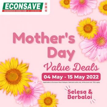 Econsave-Mothers-Day-Value-Deals-Promotion-350x350 - Johor Kedah Kelantan Kuala Lumpur Melaka Negeri Sembilan Pahang Penang Perak Perlis Promotions & Freebies Putrajaya Selangor Supermarket & Hypermarket Terengganu 