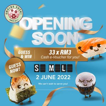 Empire-Sushi-Opening-Promotion-at-Sungai-Buloh-350x350 - Beverages Food , Restaurant & Pub Kuala Lumpur Promotions & Freebies Selangor Sushi 