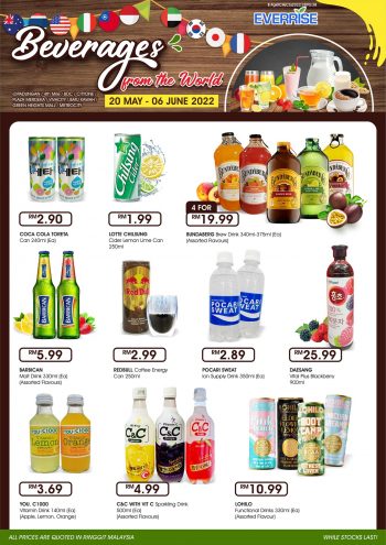 Everrise-Beverage-of-the-world-Promotion-6-350x495 - Promotions & Freebies Sarawak Supermarket & Hypermarket 