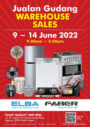 Exact-Quality-Warehouse-Sale-350x495 - Electronics & Computers Home Appliances Kitchen Appliances Kuala Lumpur Selangor Warehouse Sale & Clearance in Malaysia 