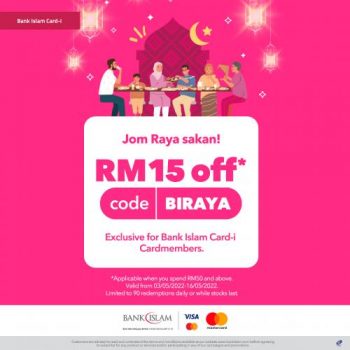 FoodPanda-Bank-Islam-Card-i-RM15-OFF-Promotion-350x350 - Bank & Finance Bank Islam Beverages Food , Restaurant & Pub Johor Kedah Kelantan Kuala Lumpur Melaka Negeri Sembilan Pahang Penang Perak Perlis Promotions & Freebies Putrajaya Sabah Sarawak Selangor Terengganu 