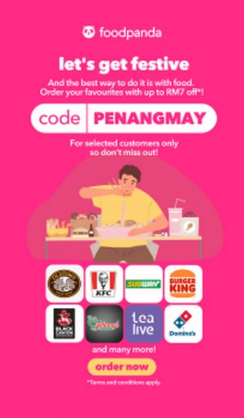 Foodpanda-Launches-New-Promo-Code-for-Customers-in-Penang-350x600 - Beverages Food , Restaurant & Pub Johor Kedah Kelantan Kuala Lumpur Melaka Negeri Sembilan Online Store Pahang Penang Perak Perlis Promotions & Freebies Putrajaya Sabah Sarawak Selangor Terengganu 