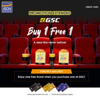 GSC-AEON-Credit-Card-Buy-1-Free-1-Promotion-350x350 - Cinemas Johor Kedah Kelantan Kuala Lumpur Melaka Movie & Music & Games Negeri Sembilan Pahang Penang Perak Perlis Promotions & Freebies Putrajaya Sabah Sarawak Selangor Terengganu 