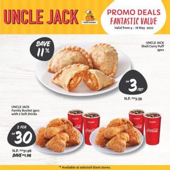 Giant-Uncle-Jack-Promotion-350x350 - Beverages Food , Restaurant & Pub Johor Kedah Kelantan Kuala Lumpur Melaka Negeri Sembilan Pahang Penang Perak Perlis Promotions & Freebies Putrajaya Sabah Sarawak Selangor Terengganu 