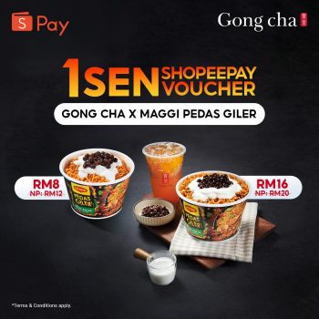 Gong-Cha-ShopeePay-Voucher-Promotion-350x350 - Beverages Food , Restaurant & Pub Johor Kedah Kelantan Kuala Lumpur Melaka Negeri Sembilan Pahang Penang Perak Perlis Promotions & Freebies Putrajaya Sabah Sarawak Selangor Terengganu 