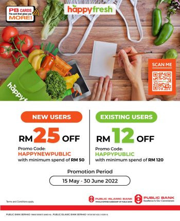 HappyFresh-Public-Bank-Promo-350x431 - Bank & Finance Johor Kedah Kelantan Kuala Lumpur Melaka Negeri Sembilan Online Store Pahang Penang Perak Perlis Promotions & Freebies Public Bank Putrajaya Sabah Sarawak Selangor Supermarket & Hypermarket Terengganu 