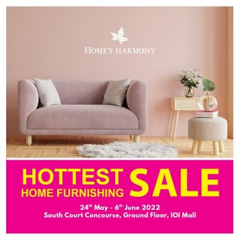 Homes-Harmony-Hottest-Home-Furnishing-Sale-Promotion-at-IOI-Mall-Puchong-350x350 - Beddings Furniture Home & Garden & Tools Home Decor Promotions & Freebies Selangor 