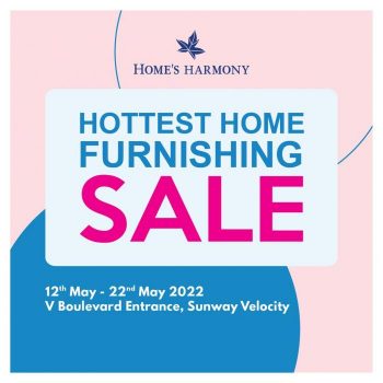 Homes-Harmony-Hottest-Home-Furnishing-Sale-at-V-Boulevard-Entrance-Sunway-Velocity-350x350 - Furniture Home & Garden & Tools Home Decor Kuala Lumpur Malaysia Sales Selangor 