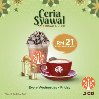 J.Co-RM21-For-2-Beverages-Promotion-350x350 - Beverages Food , Restaurant & Pub Johor Kedah Kelantan Kuala Lumpur Melaka Negeri Sembilan Pahang Penang Perak Perlis Promotions & Freebies Putrajaya Sabah Sarawak Selangor Terengganu 