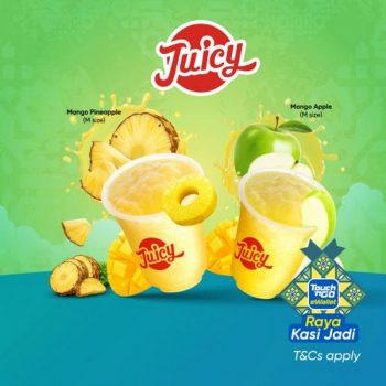 Juicy-Fresh-Juice-Bar-RM2.50-OFF-Promotion-with-Touch-n-Go-350x350 - Beverages Food , Restaurant & Pub Johor Kedah Kelantan Kuala Lumpur Melaka Negeri Sembilan Pahang Penang Perak Perlis Promotions & Freebies Putrajaya Sabah Sarawak Selangor Terengganu 