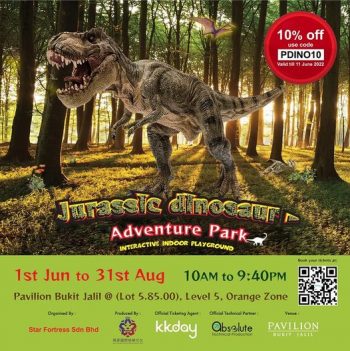 Jurassic-Dinosaur-Adventure-Park-at-Pavilion-350x351 - Events & Fairs Kuala Lumpur Others Selangor 