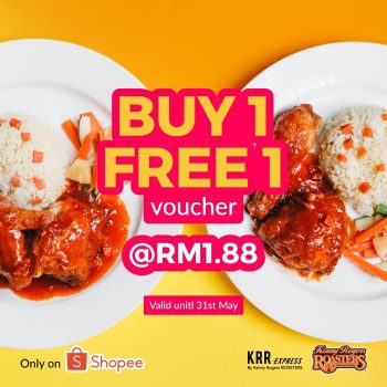 Kenny-Rogers-Roasters-Shopee-Buy-1-Free-1-Voucher-Promotion-350x350 - Beverages Food , Restaurant & Pub Johor Kedah Kelantan Kuala Lumpur Melaka Negeri Sembilan Online Store Pahang Penang Perak Perlis Promotions & Freebies Putrajaya Sabah Sarawak Selangor Terengganu 