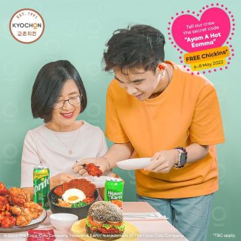 Kyochon-Mothers-Day-Promotion-350x350 - Beverages Food , Restaurant & Pub Johor Kedah Kelantan Kuala Lumpur Melaka Negeri Sembilan Pahang Penang Perak Perlis Promotions & Freebies Putrajaya Sabah Sarawak Selangor Terengganu 