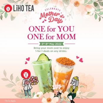 Liho-Mothers-Day-Promotion-350x350 - Beverages Food , Restaurant & Pub Johor Kuala Lumpur Promotions & Freebies Selangor 