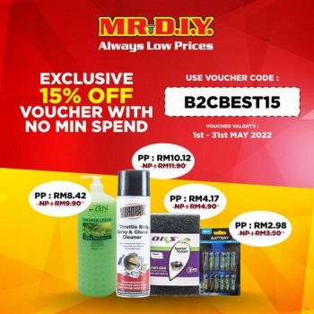 MR-DIY-Online-15-OFF-Voucher-Promotion-350x350 - Johor Kedah Kelantan Kuala Lumpur Melaka Negeri Sembilan Online Store Others Pahang Penang Perak Perlis Promotions & Freebies Putrajaya Sabah Sarawak Selangor Terengganu 