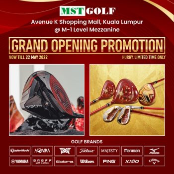 MST-Golf-Grand-Opening-Promotion-at-Avenue-K-1-350x350 - Golf Kuala Lumpur Promotions & Freebies Selangor Sports,Leisure & Travel 