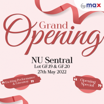 Max-Fashion-Grand-Opening-at-Nu-Sentral-350x350 - Apparels Fashion Accessories Fashion Lifestyle & Department Store Kuala Lumpur Promotions & Freebies Selangor 