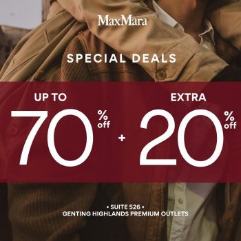 Max-Mara-Special-Sale-at-Genting-Highlands-Premium-Outlets-350x350 - Apparels Fashion Accessories Fashion Lifestyle & Department Store Malaysia Sales Pahang 