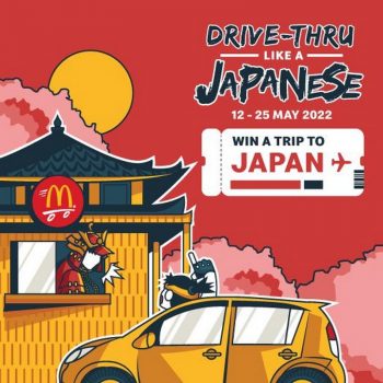 McDonalds-Drive-Thru-Win-Trip-To-Japan-Vouchers-Promotion-350x350 - Beverages Food , Restaurant & Pub Johor Kedah Kelantan Kuala Lumpur Melaka Negeri Sembilan Pahang Penang Perak Perlis Promotions & Freebies Putrajaya Sabah Sarawak Selangor Terengganu 