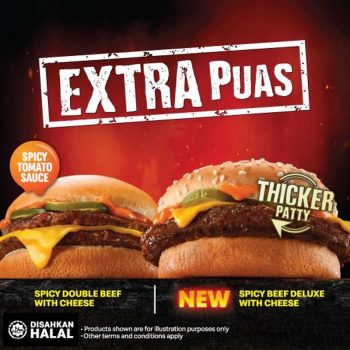 McDonalds-Spicy-Beef-Deluxe-With-Cheese-Burger-Deal-350x350 - Beverages Burger Fast Food Food , Restaurant & Pub Johor Kedah Kelantan Kuala Lumpur Melaka Negeri Sembilan Pahang Penang Perak Perlis Promotions & Freebies Putrajaya Sabah Sarawak Selangor Terengganu 