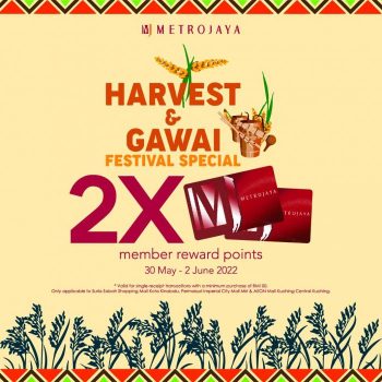 Metrojaya-Harvest-Gawai-Festival-Promotion-350x350 - Others Promotions & Freebies Sabah Sarawak 