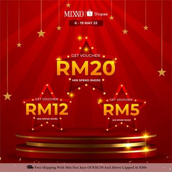 Mixxo-Shopee-May-Special-Promotion-2-350x350 - Apparels Fashion Accessories Fashion Lifestyle & Department Store Footwear Johor Kedah Kelantan Kuala Lumpur Melaka Negeri Sembilan Online Store Pahang Penang Perak Perlis Promotions & Freebies Putrajaya Sabah Sarawak Selangor Terengganu 