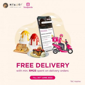 Mykori-Malaysia-is-having-their-FoodPanda-Free-Delivery-Promotion-350x350 - Beverages Food , Restaurant & Pub Johor Kedah Kelantan Kuala Lumpur Melaka Negeri Sembilan Online Store Pahang Penang Perak Perlis Promotions & Freebies Putrajaya Sabah Sarawak Selangor Terengganu 