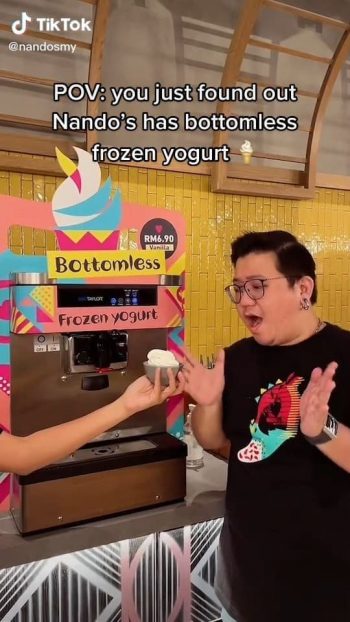 Nandos-Bottomless-Frozen-Yogurt-Promo-350x622 - Beverages Food , Restaurant & Pub Kuala Lumpur Penang Promotions & Freebies Selangor 