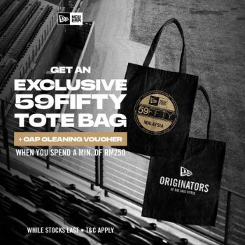 New-Era-Free-59FIFTY-Totebag-350x350 - Fashion Accessories Fashion Lifestyle & Department Store Johor Kedah Kelantan Kuala Lumpur Melaka Negeri Sembilan Online Store Pahang Penang Perak Perlis Promotions & Freebies Putrajaya Sabah Sarawak Selangor Terengganu 