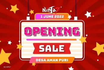 Ninjaz-Grand-Opening-Sale-at-Desa-Aman-Puri-Kepong-350x235 - Computer Accessories Electronics & Computers IT Gadgets Accessories Kuala Lumpur Malaysia Sales Others Selangor 