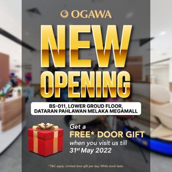 Ogawa-Dataran-Pahlawan-Opening-Promotion-350x350 - Melaka Others Promotions & Freebies 