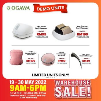 Ogawa-Warehouse-Sale-4-350x350 - Others Sales Happening Now In Malaysia Selangor Warehouse Sale & Clearance in Malaysia 