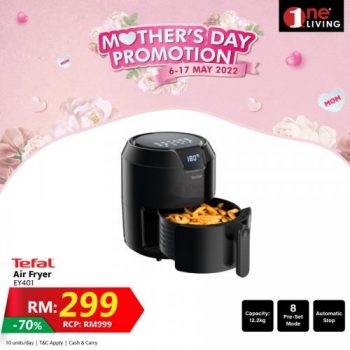 One-Living-Mothers-Day-Promotion-17-350x350 - Electronics & Computers Home Appliances Johor Kedah Kelantan Kitchen Appliances Kuala Lumpur Melaka Negeri Sembilan Online Store Pahang Penang Perak Perlis Promotions & Freebies Putrajaya Sabah Sarawak Selangor Terengganu 